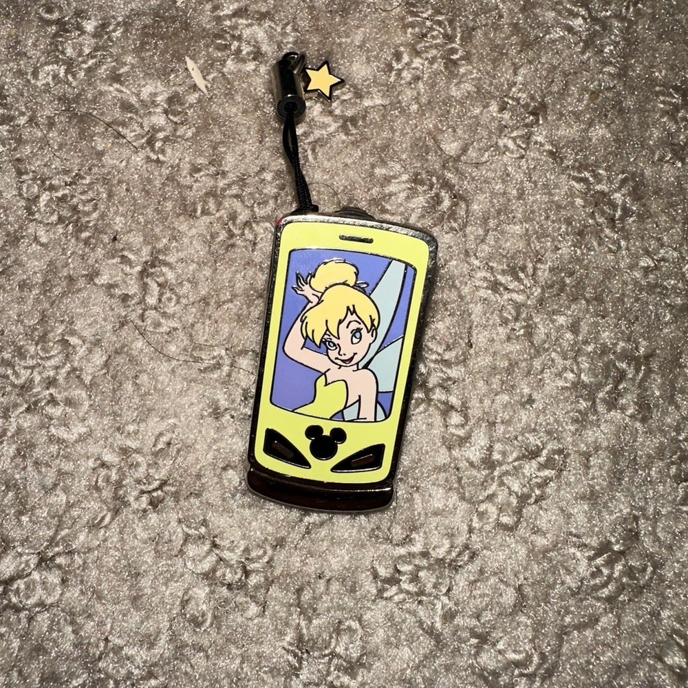 Disney Tinkerbell Phone Pin - Picture 5 of 5
